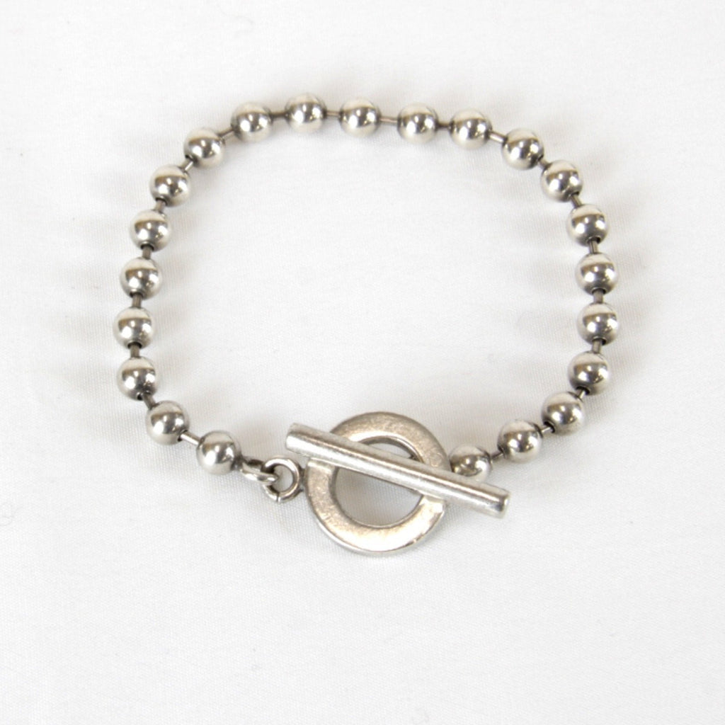 Ball Chain Bracelet Sterling Silver