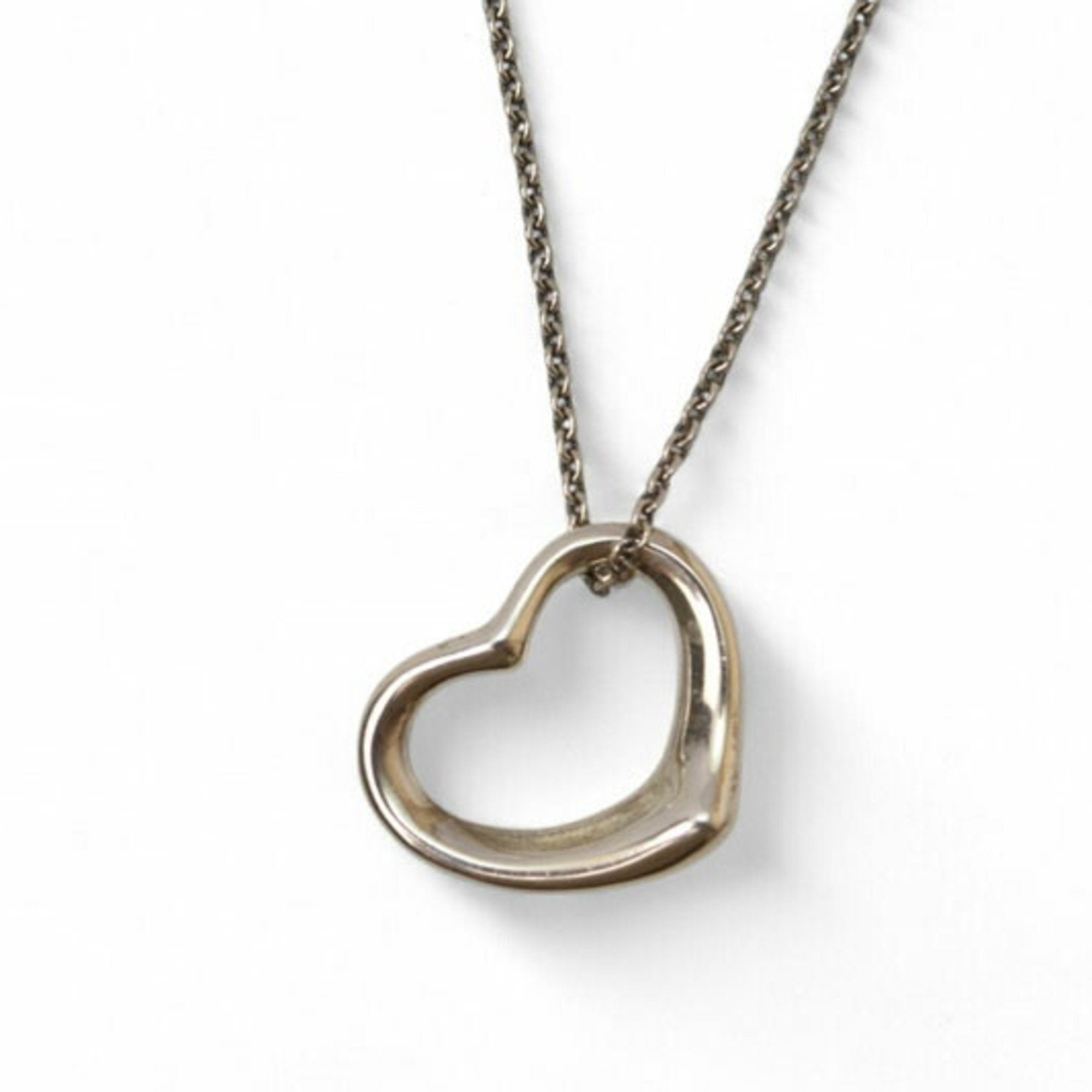 Elsa Peretti Pendant Necklace Sterling Silver 13mm