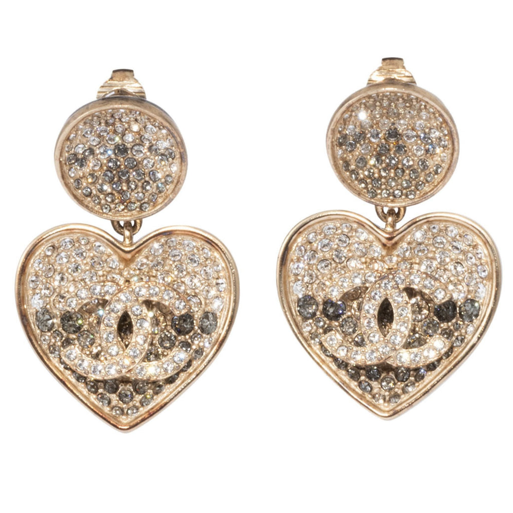 Earrings Gold-Tone Metal