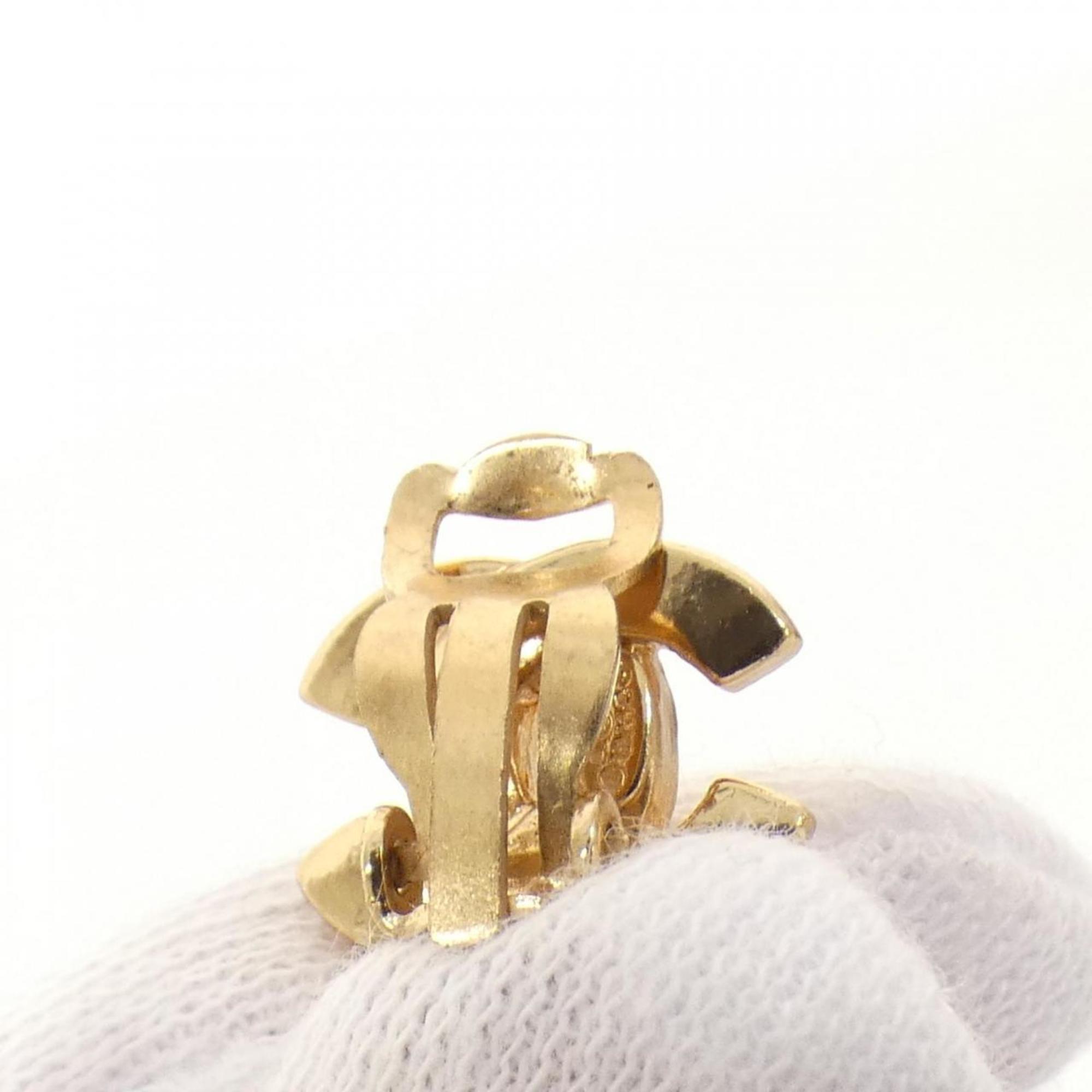 Clip-On Earrings Clip-On Gold-Tone Metal