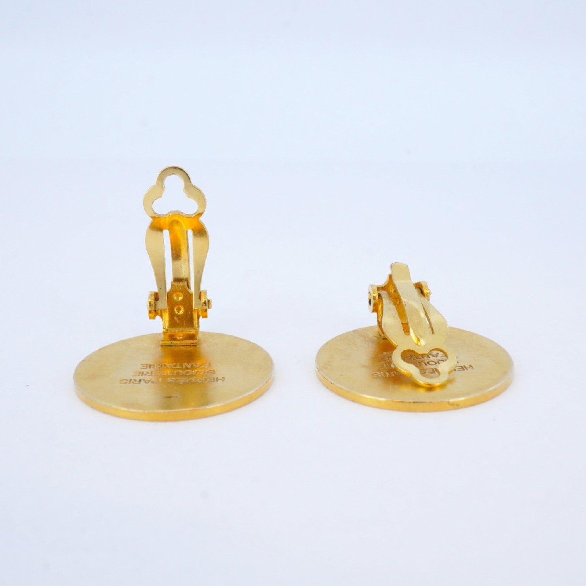 Earrings Gold-Tone Metal