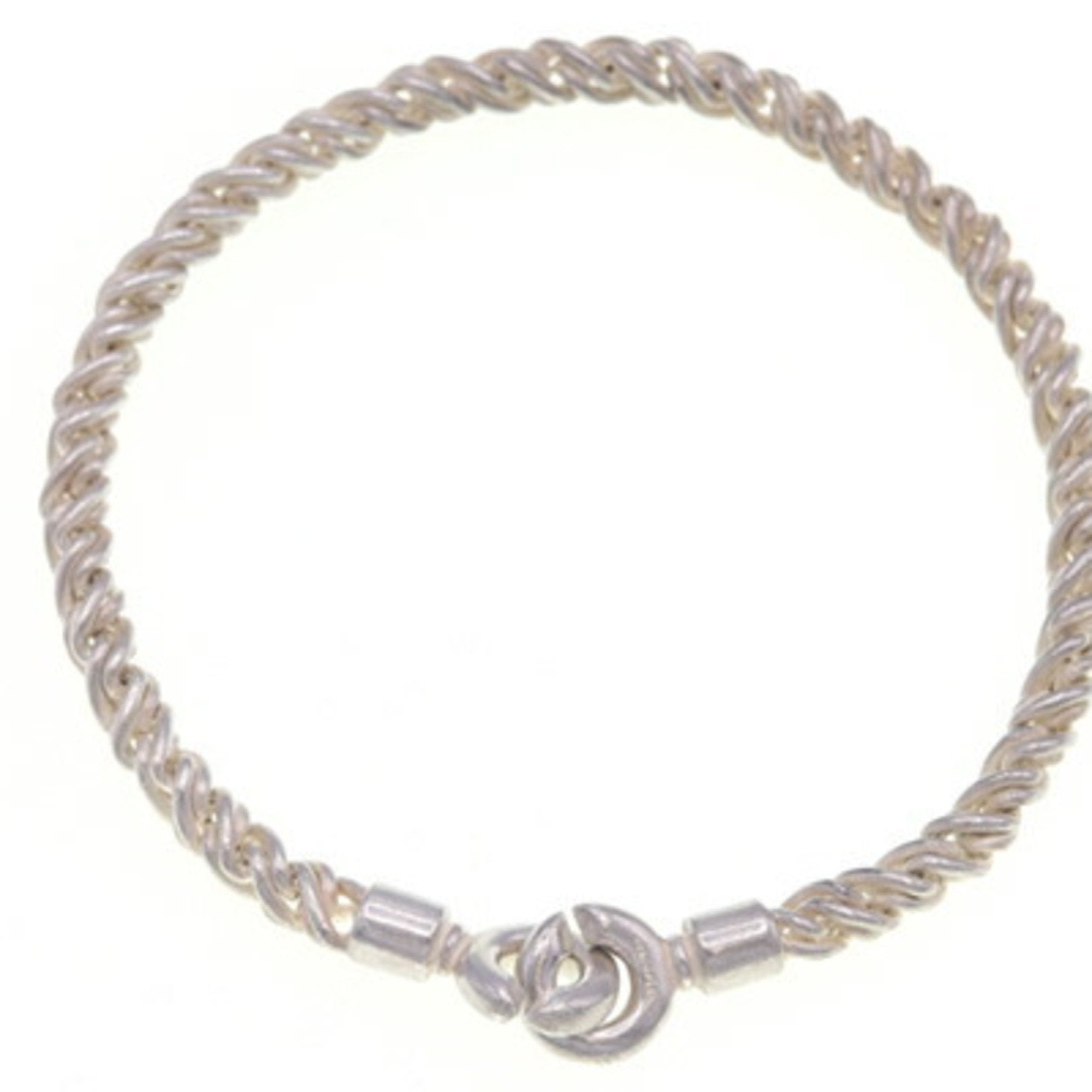 Twisted Rope Bracelet Sterling Silver