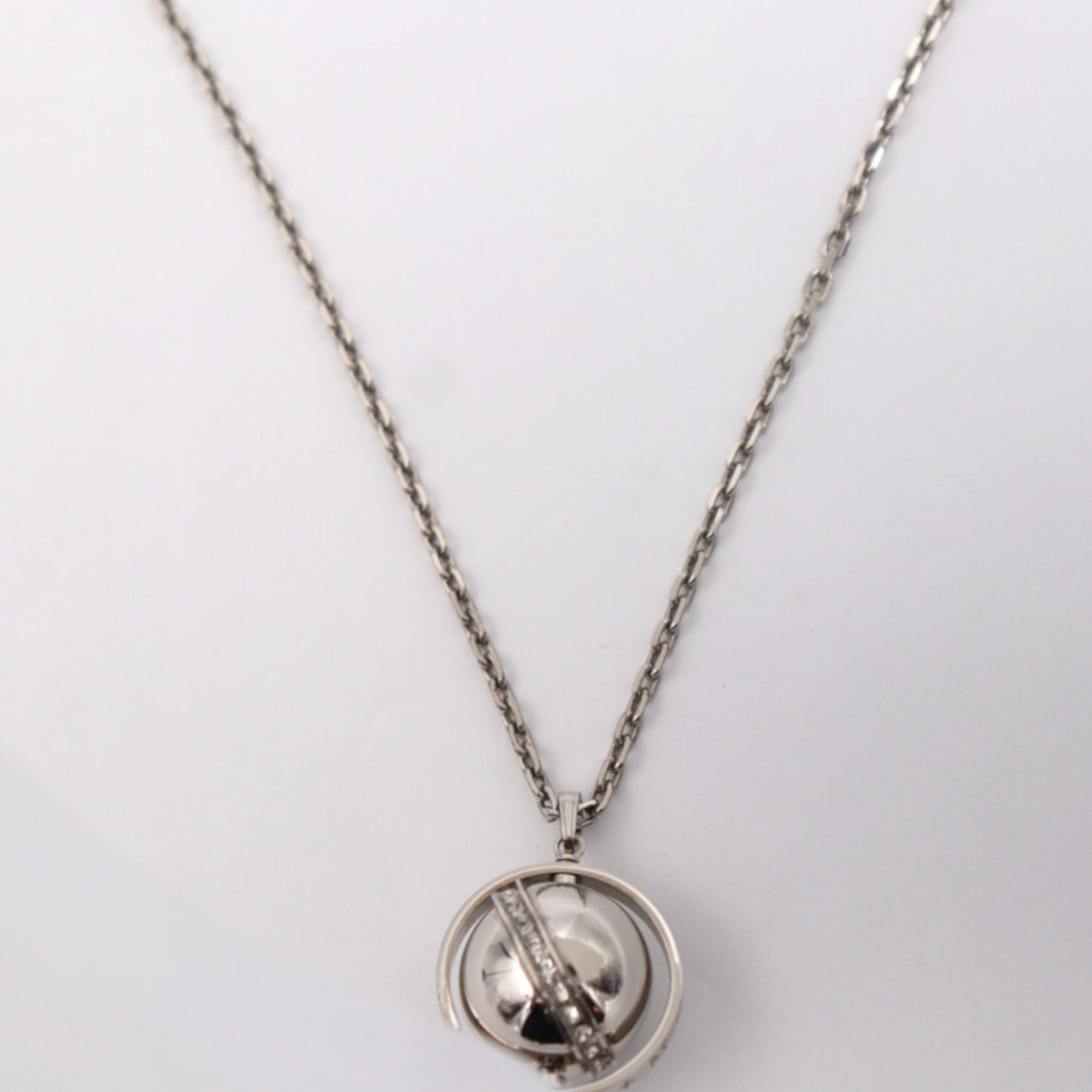 Pendant Necklace Metal Silver