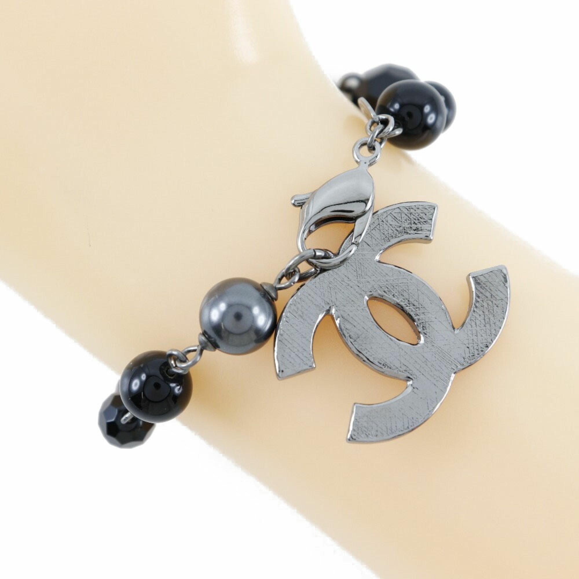 CC Logo Bracelet Silver-Tone Metal