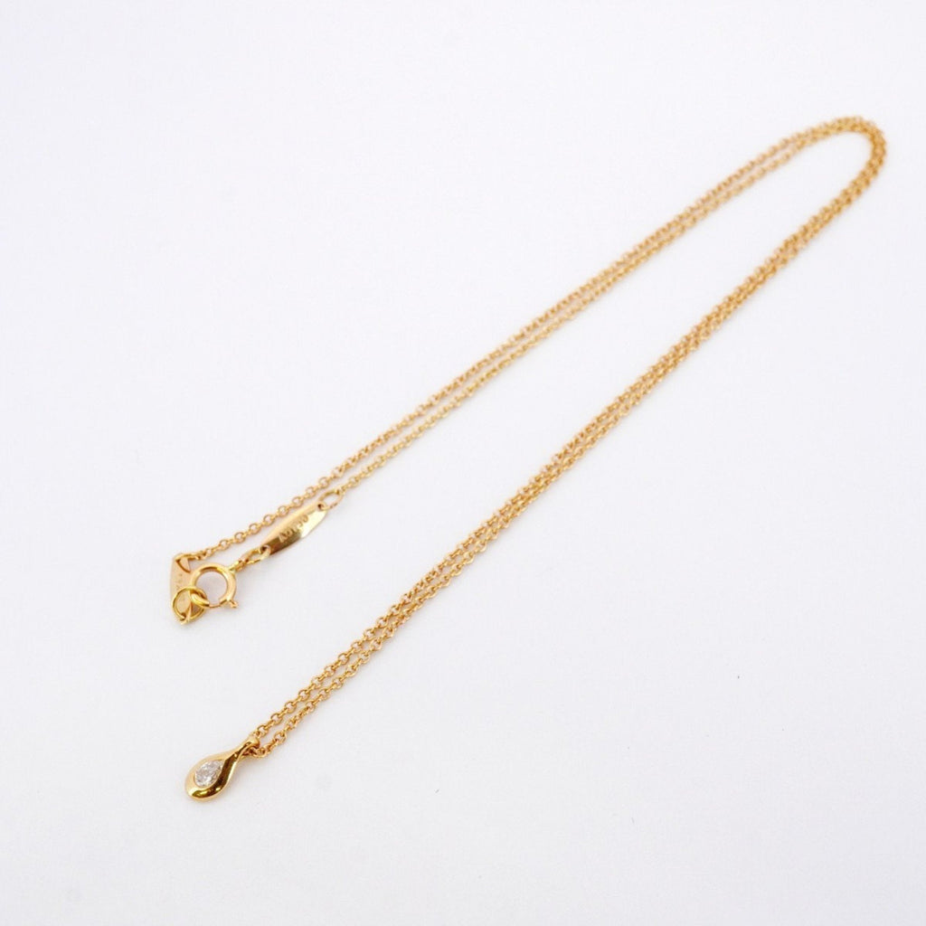 Elsa Peretti Diamonds By The Yard Pendant Necklace 18K Rose Gold and Diamond