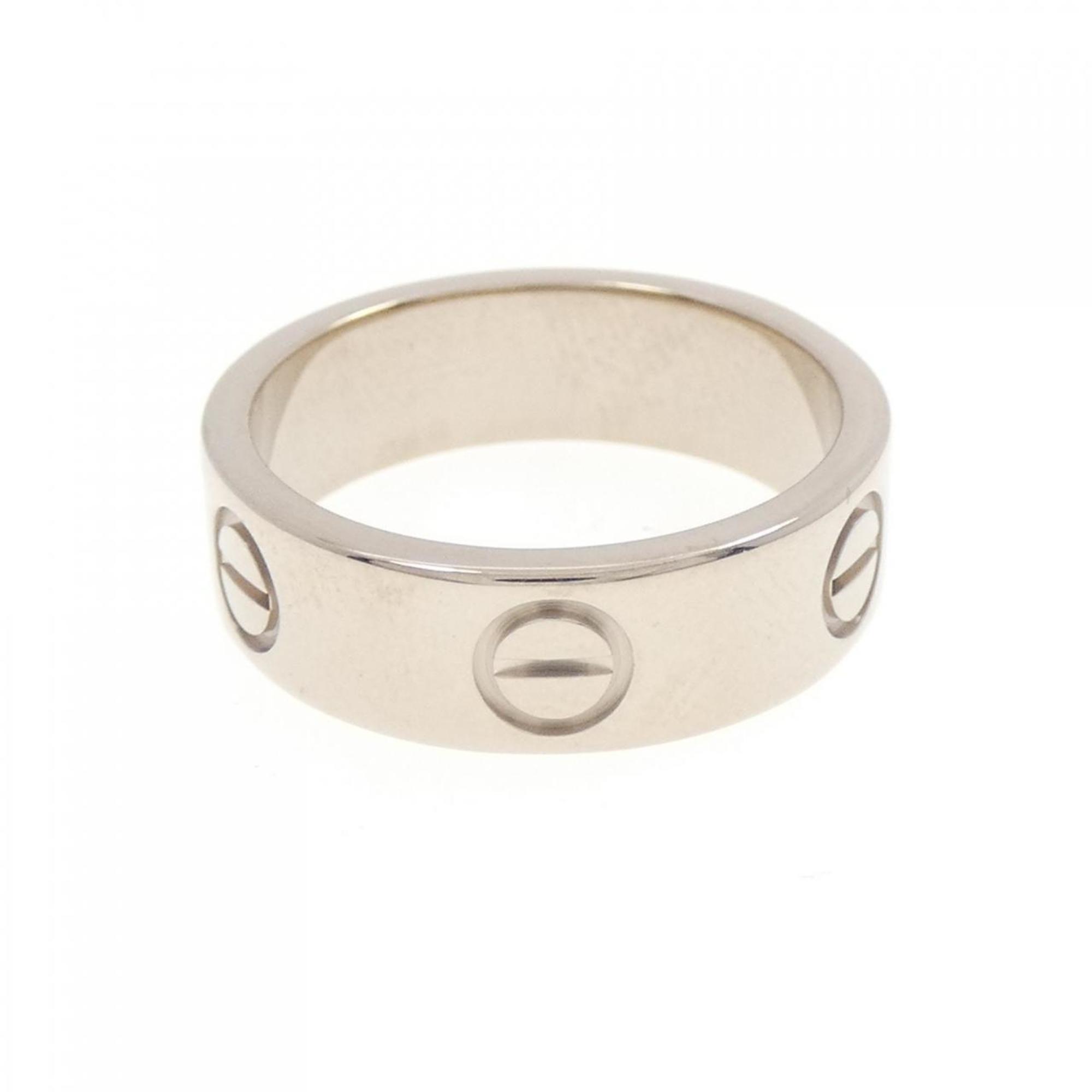 Love Ring 18K White Gold