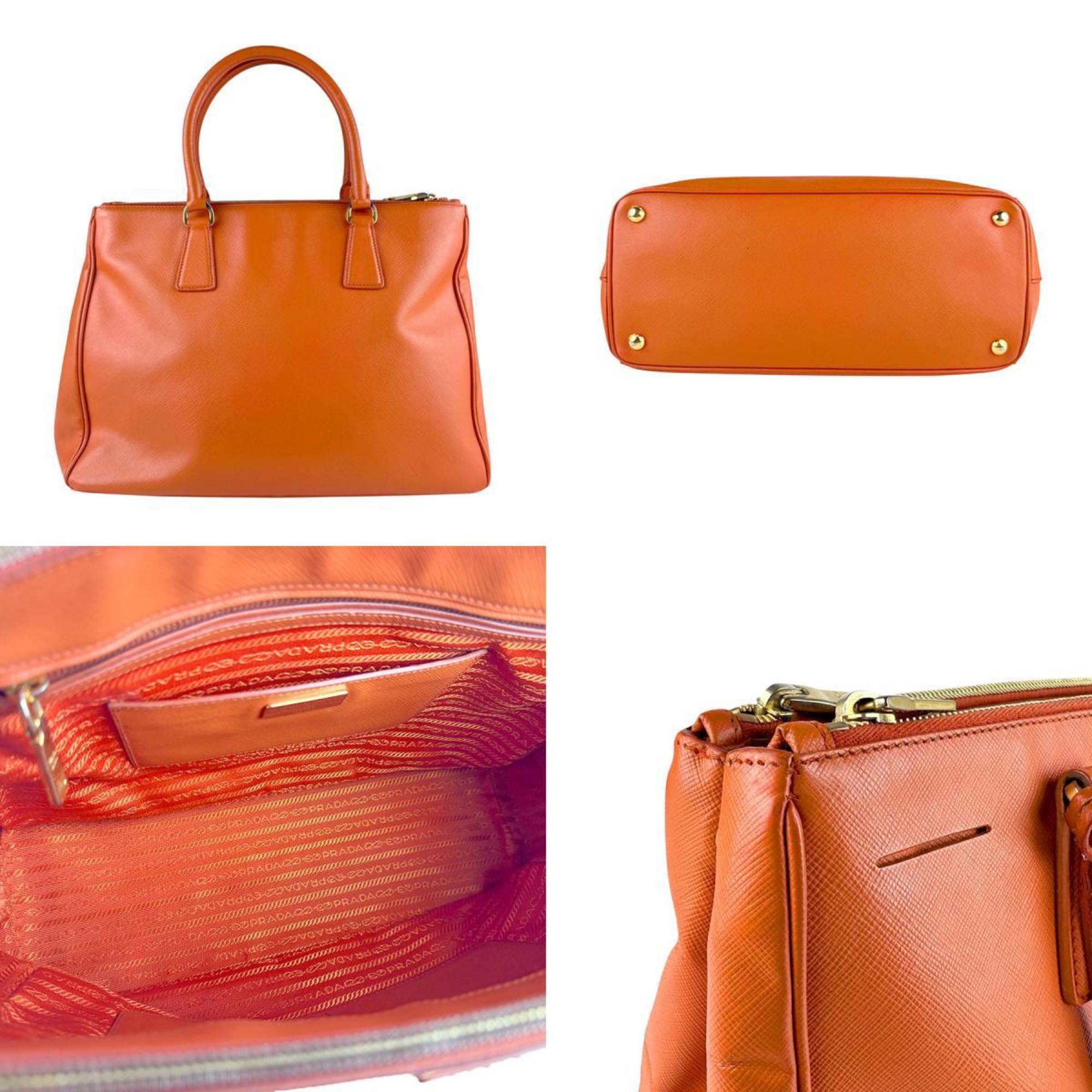 Double Zip Lux Tote Saffiano Leather Medium