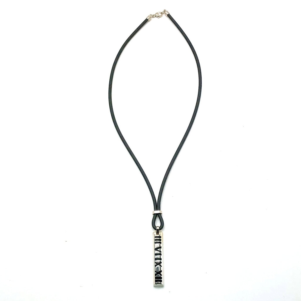 Atlas Pendant Necklace Sterling Silver