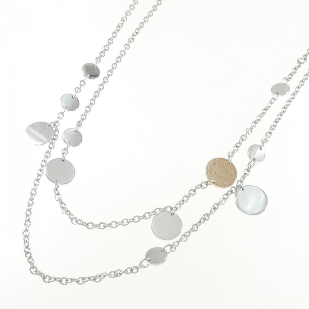 Confetti Pendant Necklace 18K Rose Gold and Sterling Silver