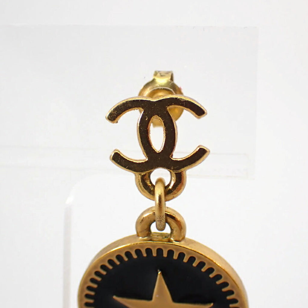 Earrings Gold-Tone Metal