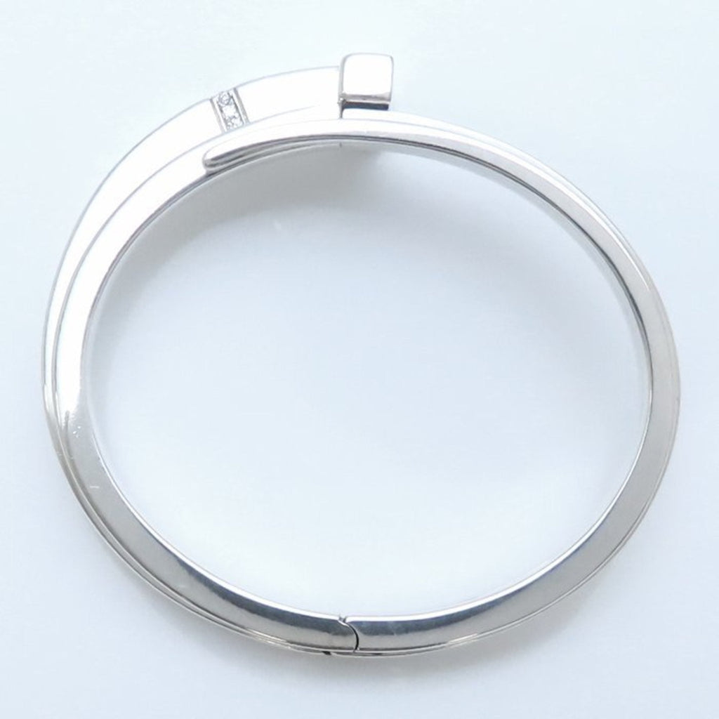 T Bracelet Sterling Silver With Diamond