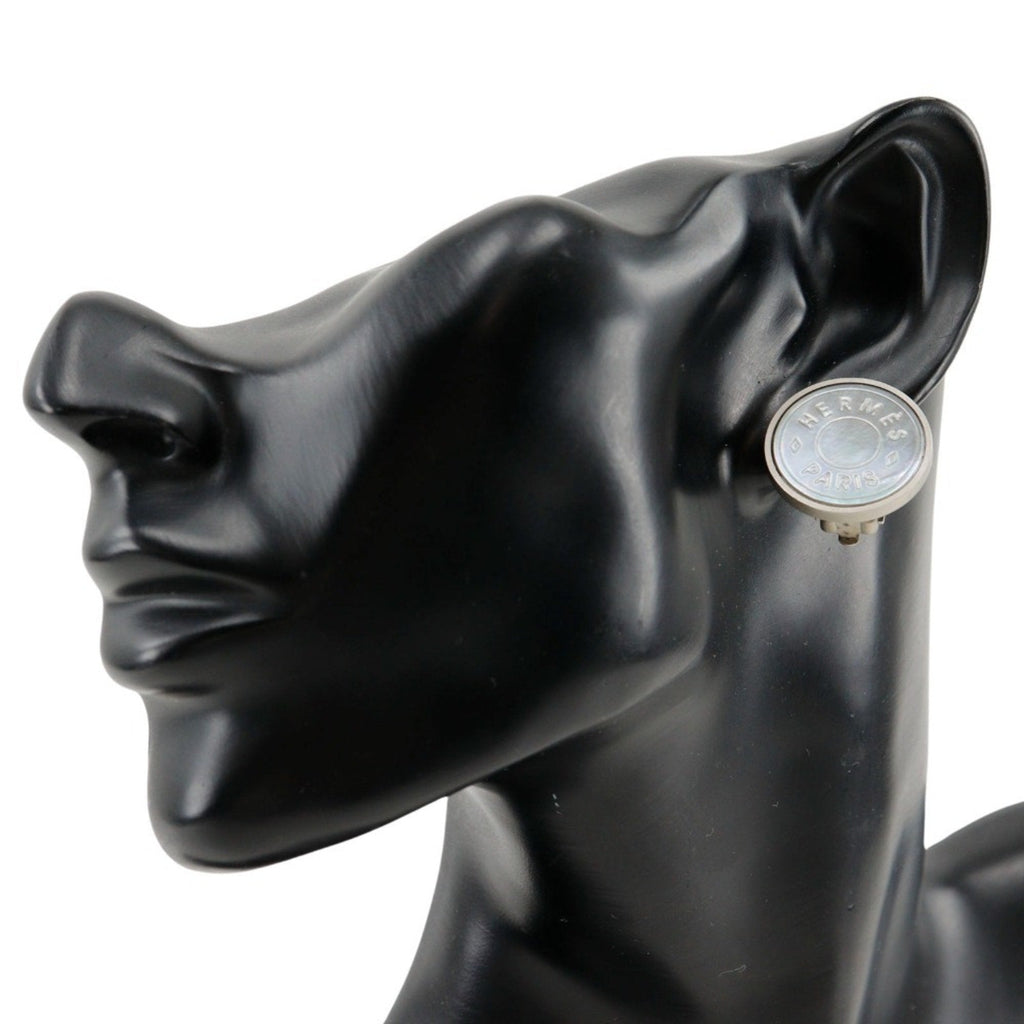 Clip-On Earrings Mother of Pearl