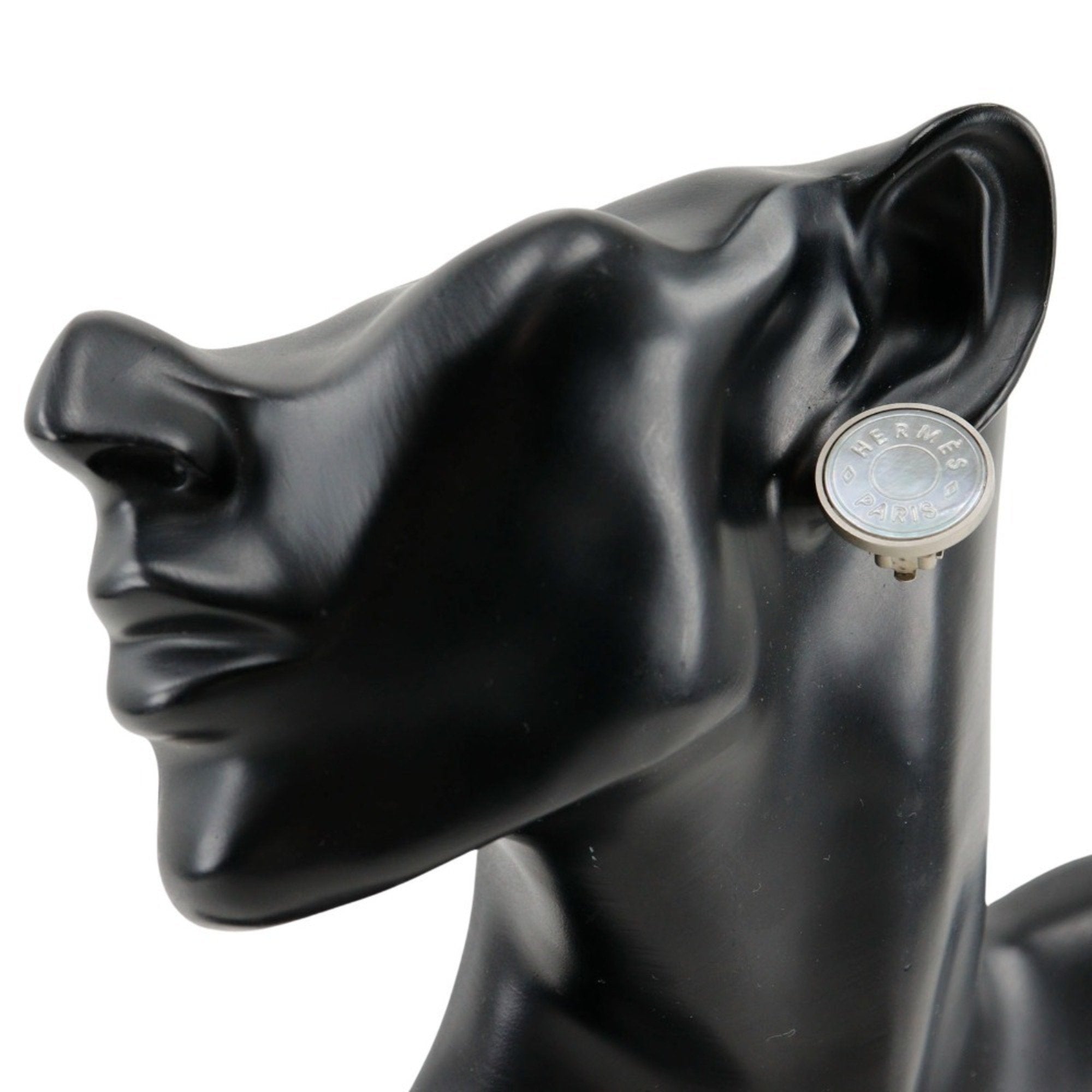 Clip-On Earrings Mother of Pearl