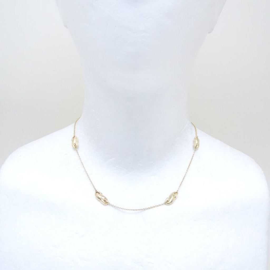 Elsa Peretti Pendant Necklace 18K Yellow Gold 5.9mm