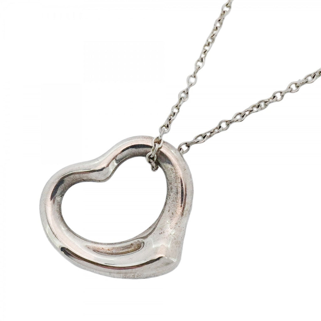 Heart Pendant Necklace Sterling Silver