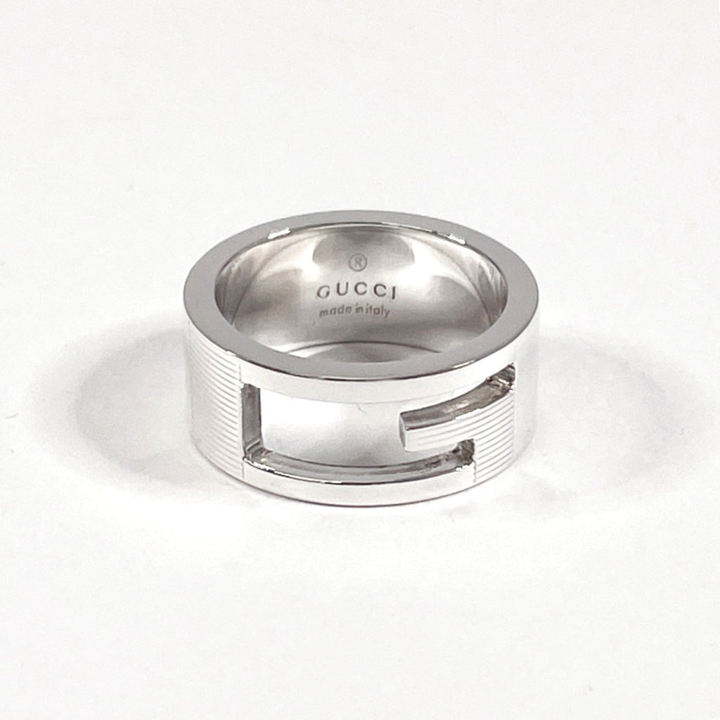 Cutout G Ring Sterling Silver
