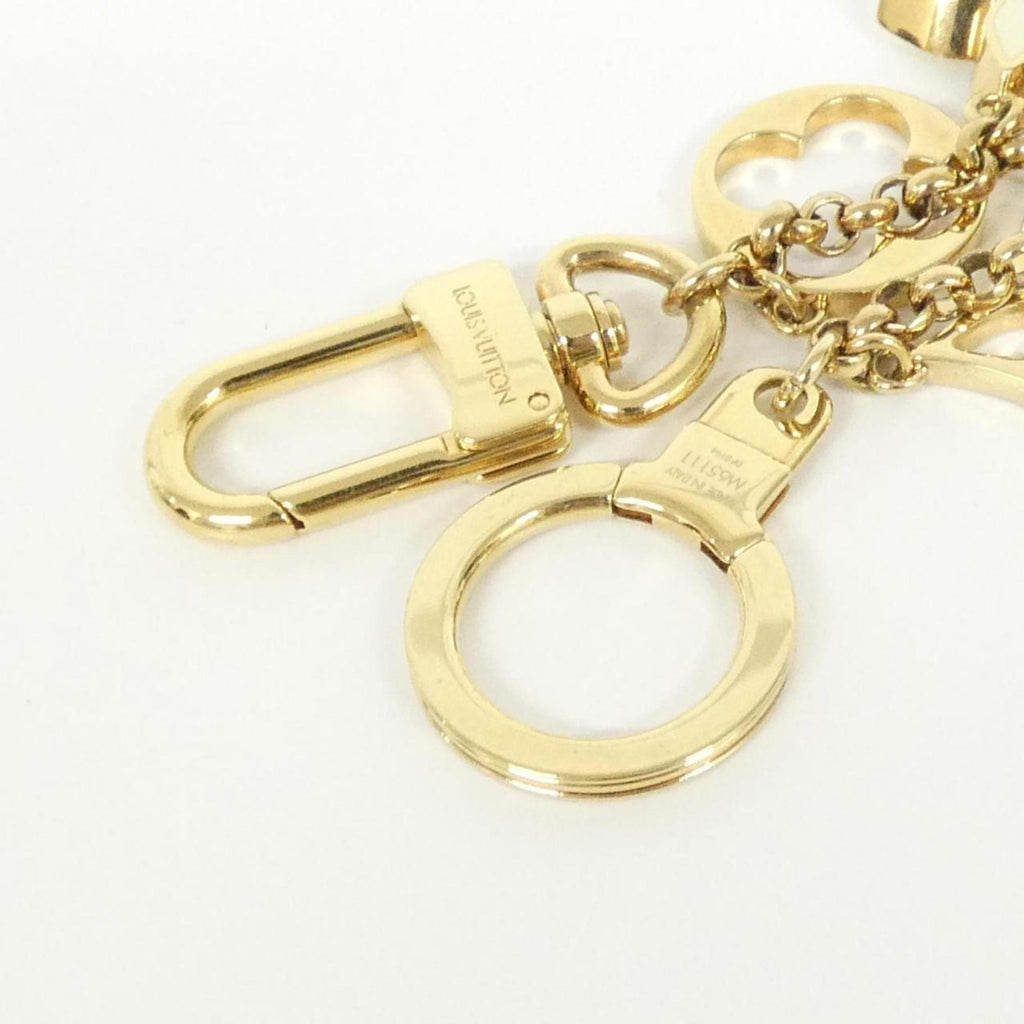 Fleur de Monogram Handbag Charm Gold