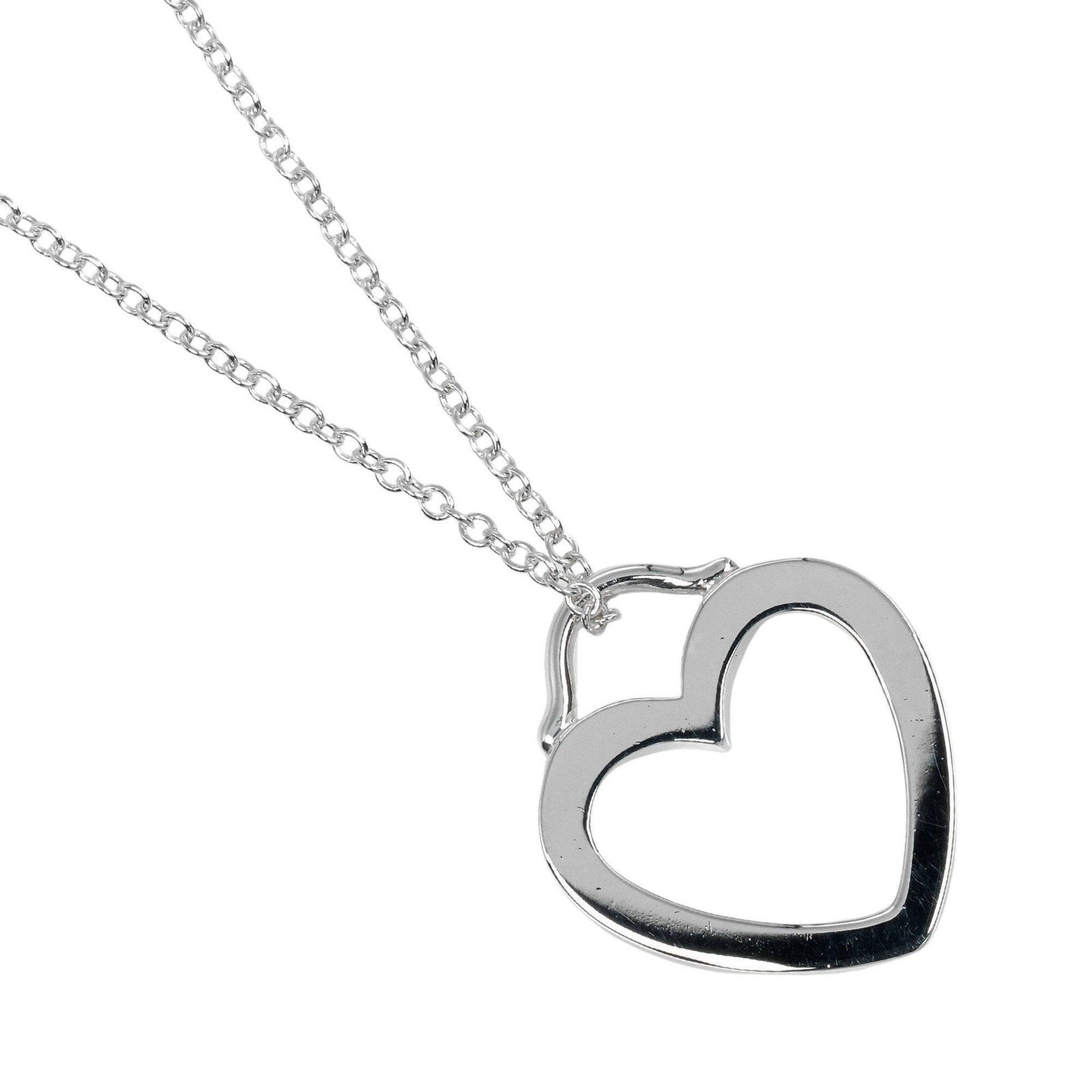 Sentimental Heart Pendant Necklace Sterling Silver