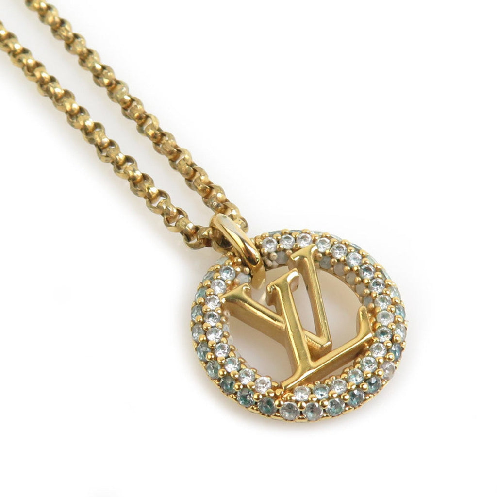 Louise By Night Pendant Necklace Metal Gold