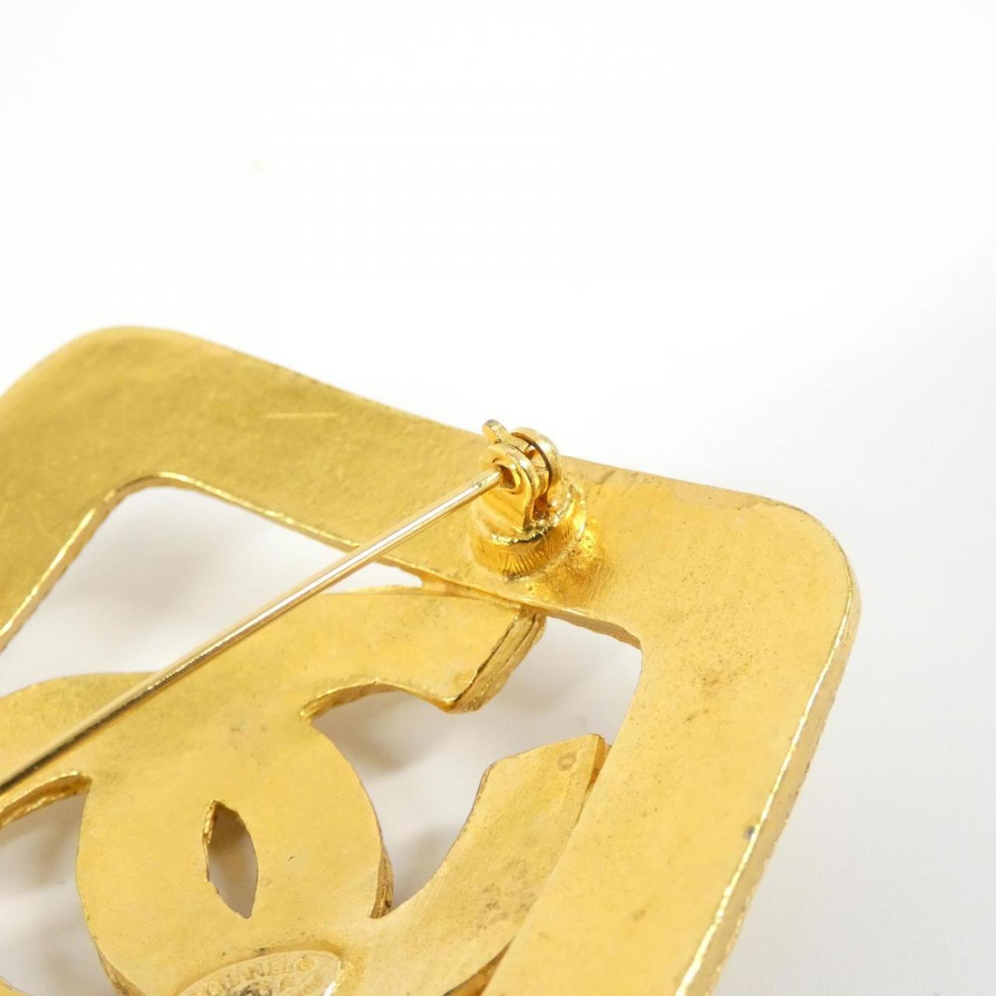 Brooch Gold-Tone Metal