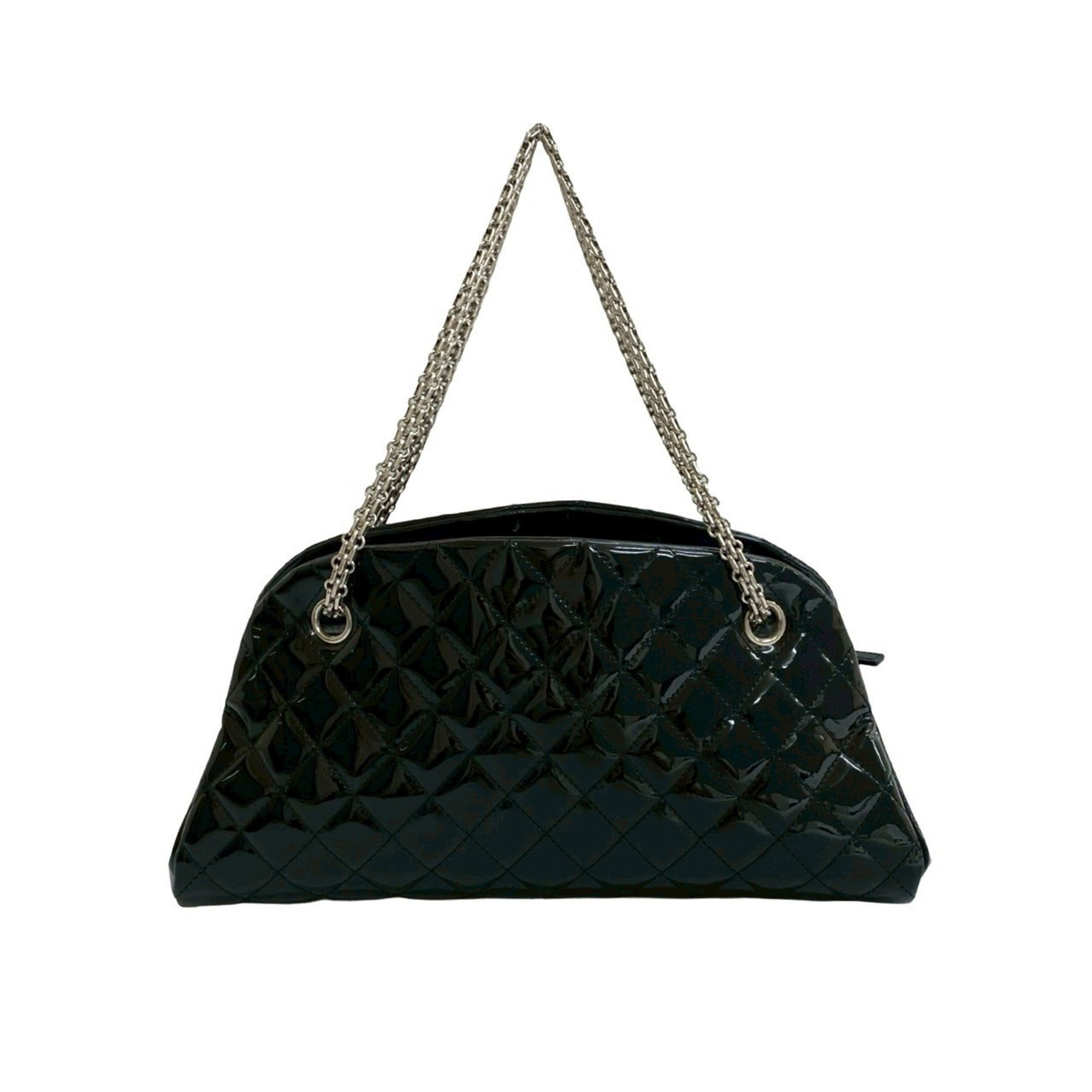 Just Mademoiselle Bag Quilted Patent Medium