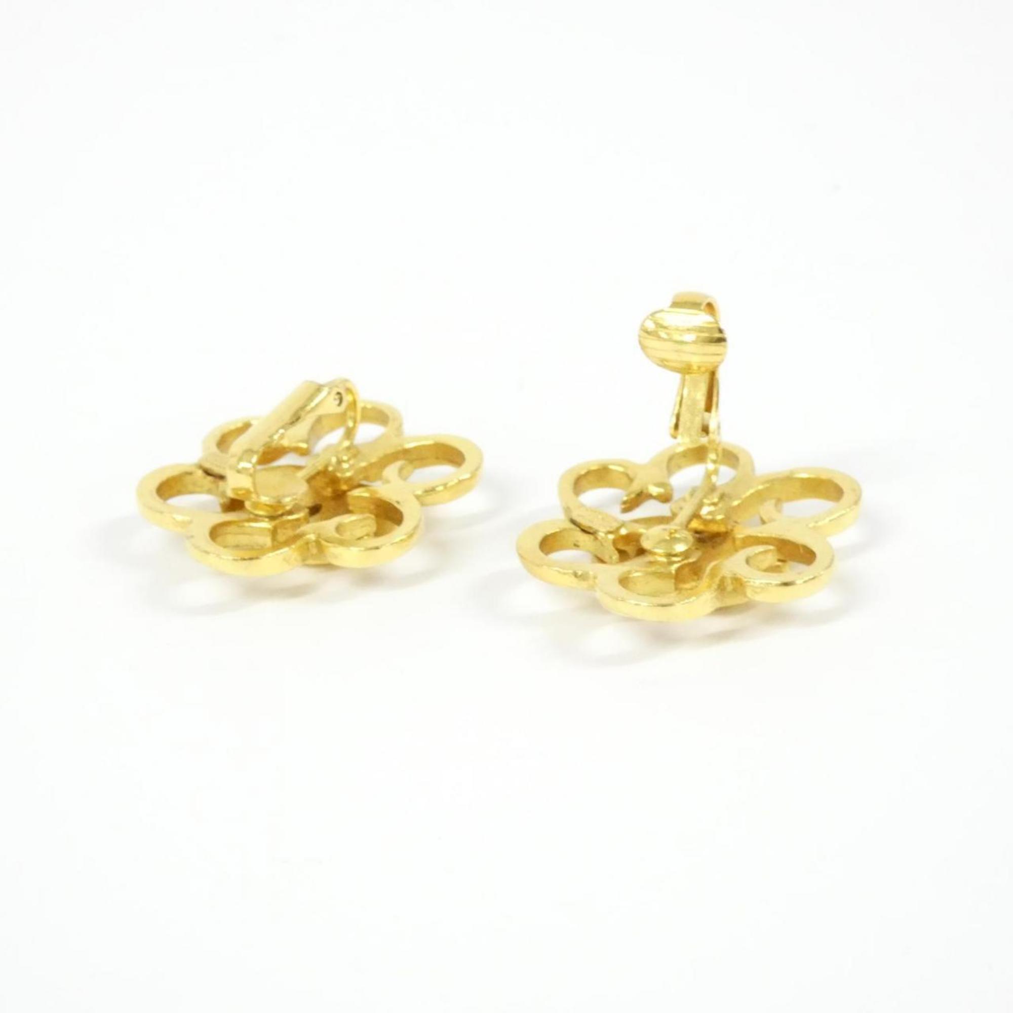 Earrings Gold-Tone Metal