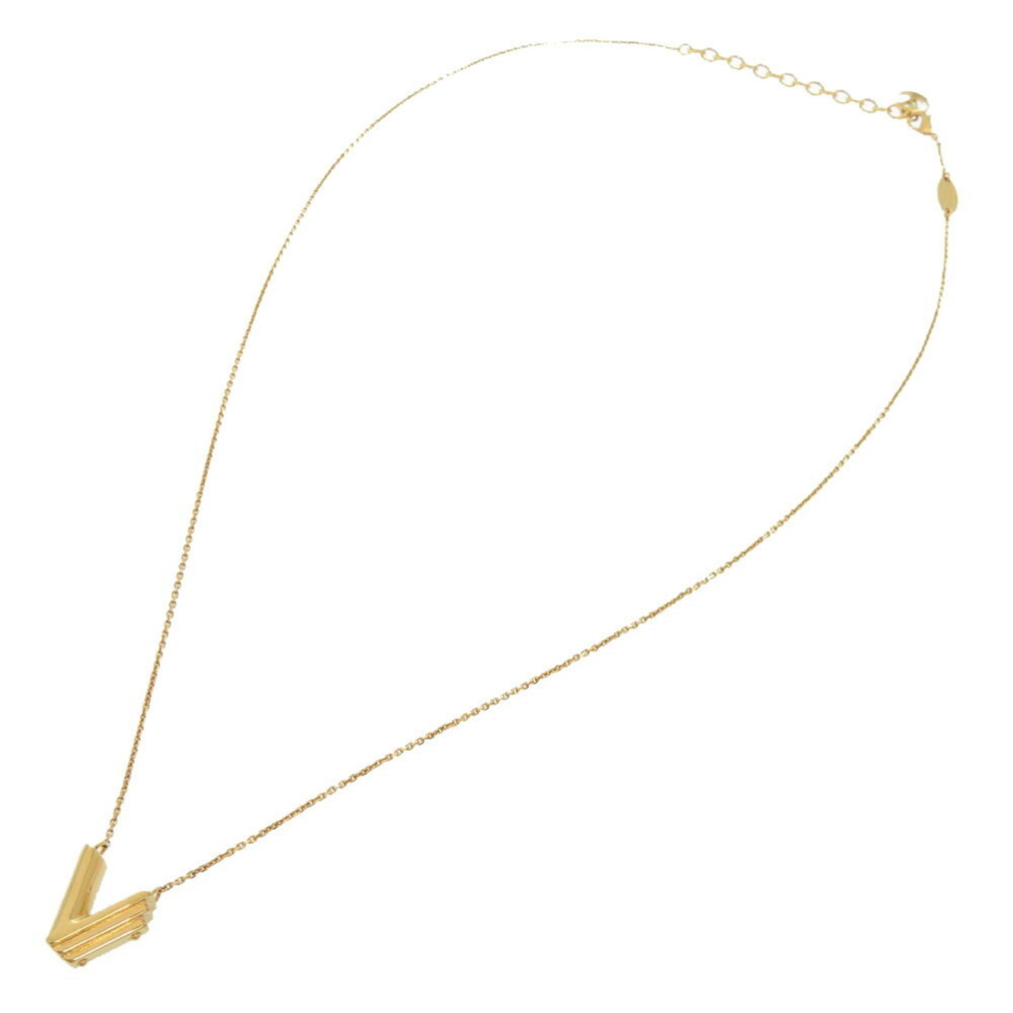 Pendant Necklace Metal Gold