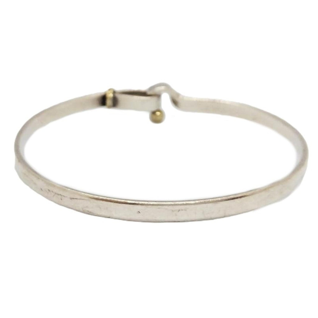 Hook Eye Bracelet 18K Gold and Sterling Silver