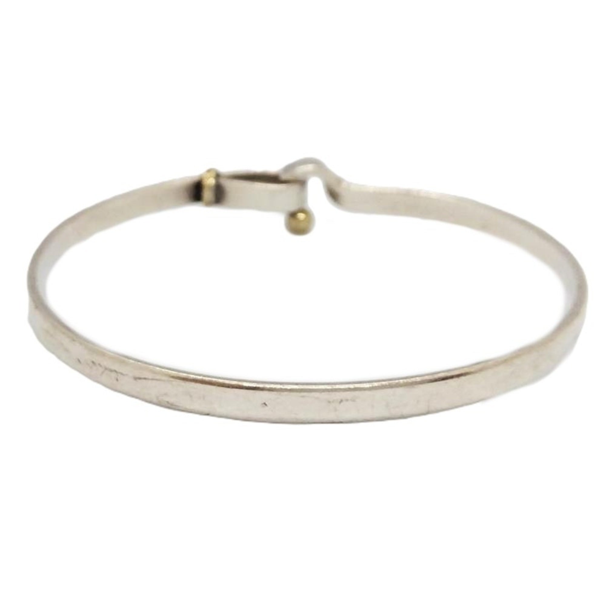 Hook Eye Bracelet 18K Gold and Sterling Silver