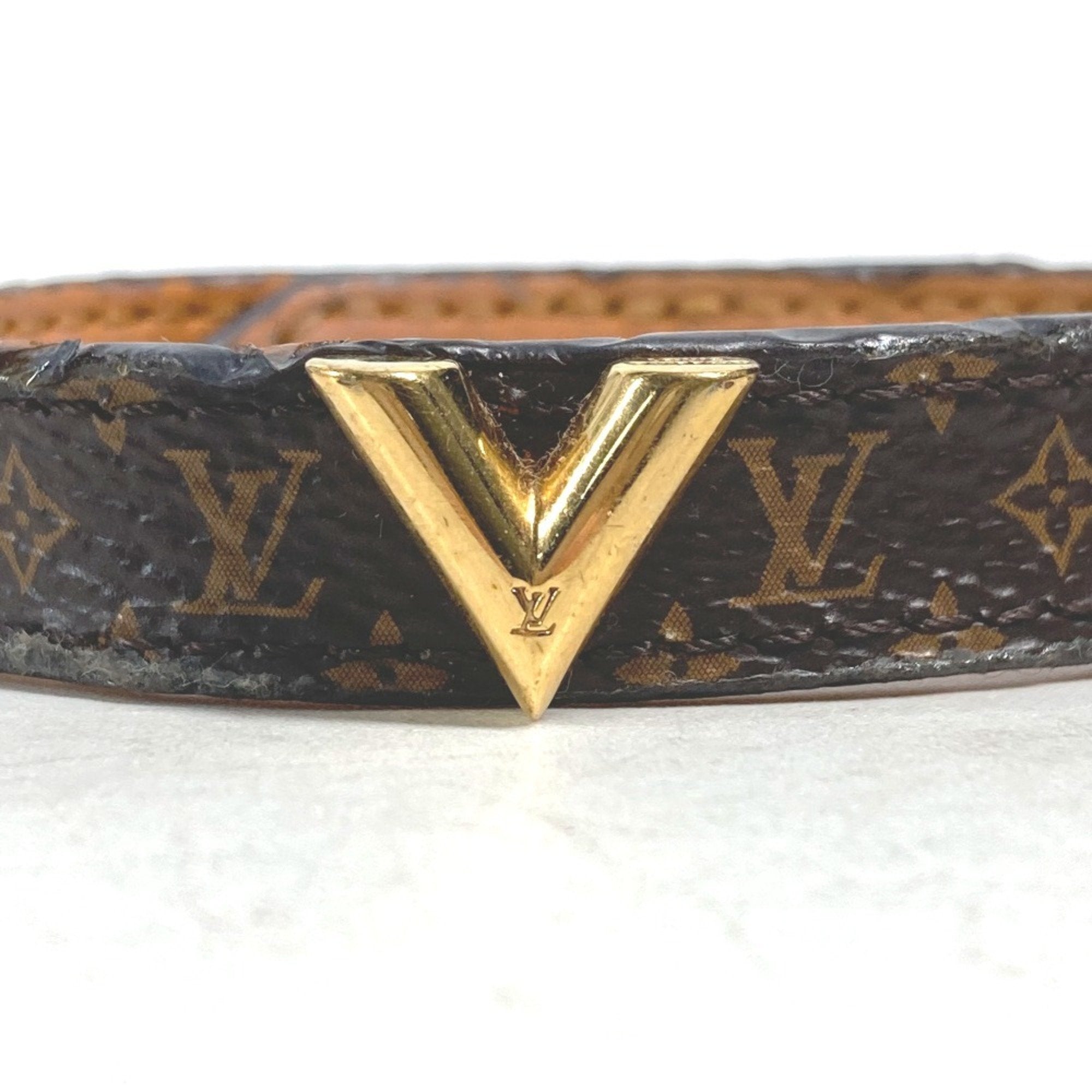 Monogram Bracelet Brown