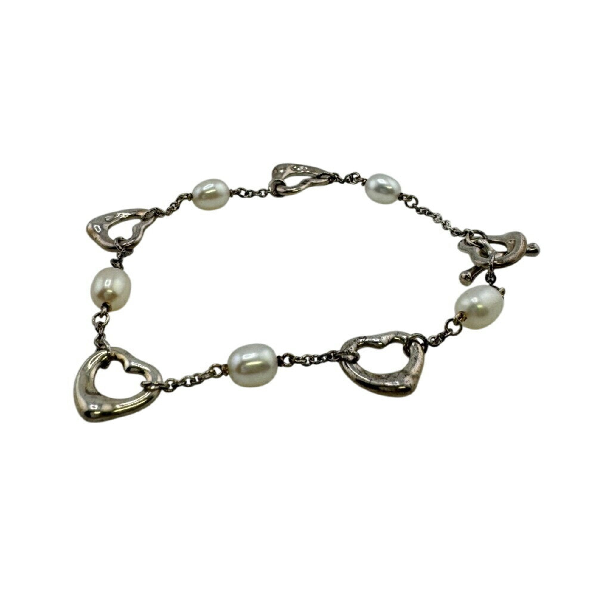 Heart Charm Bracelet Sterling Silver