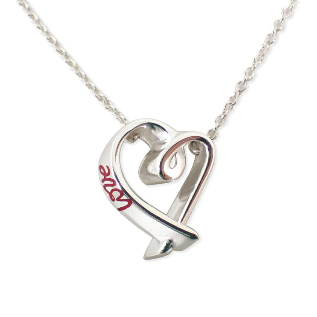 Loving Heart Love Pendant Necklace Sterling Silver