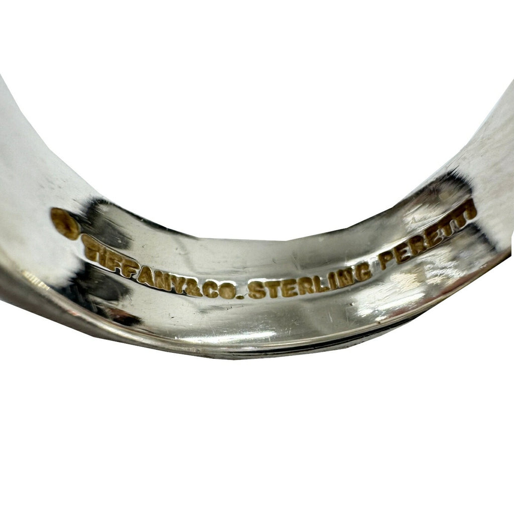 Curved Heart Ring Sterling Silver