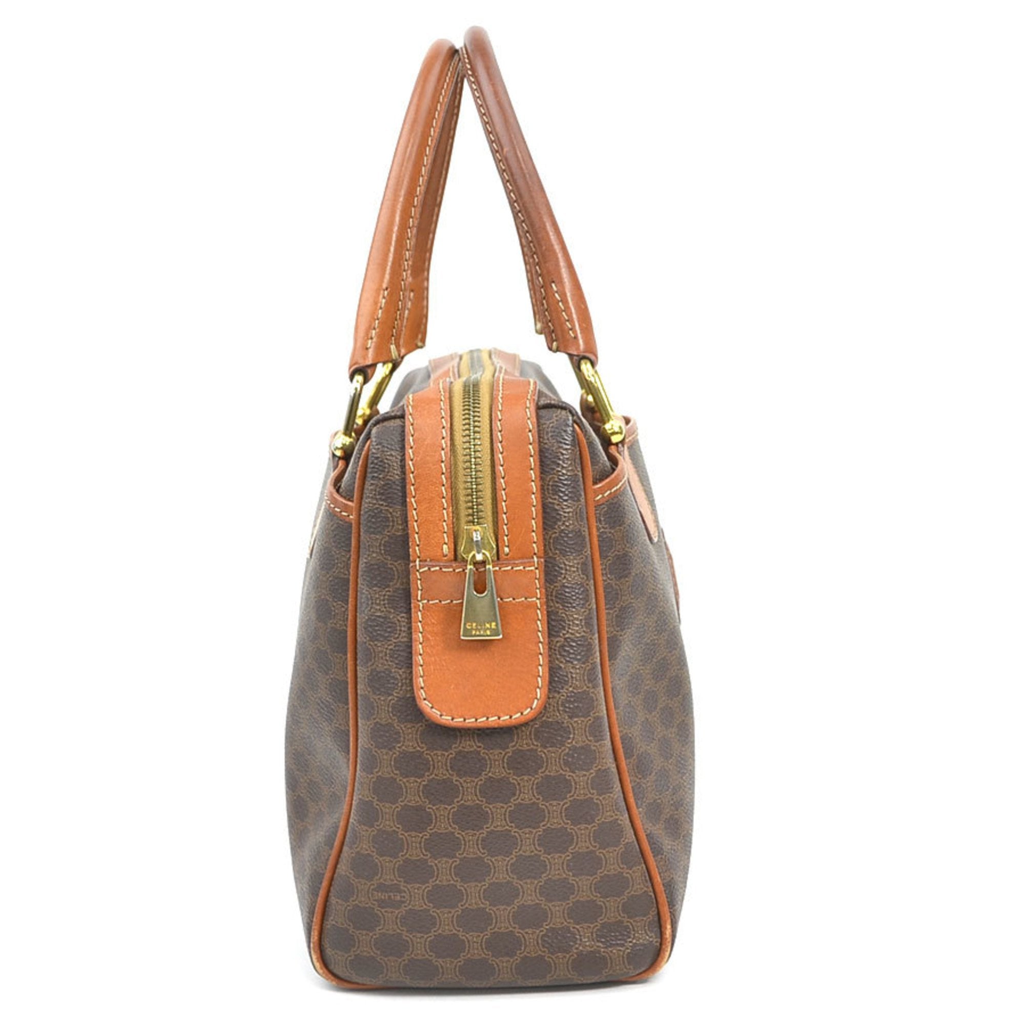 Vintage Duffle Bag Macadam Coated Canvas Large
