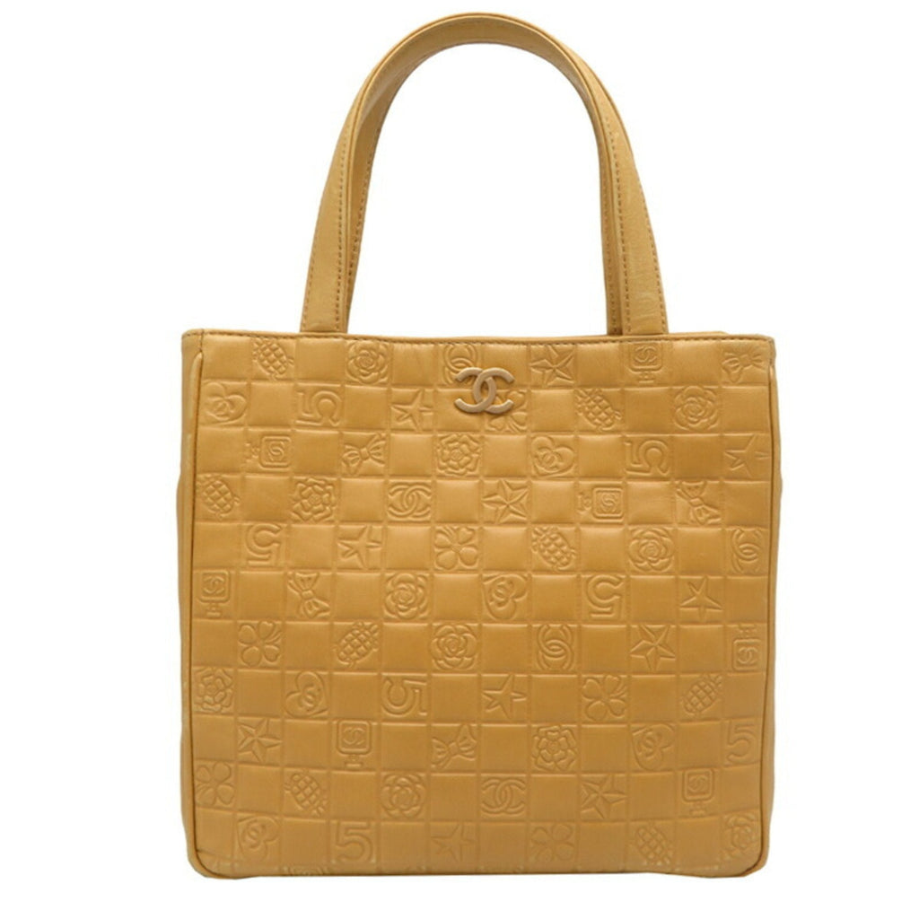 Precious Symbols Tote Embossed Quilted Lambskin Small