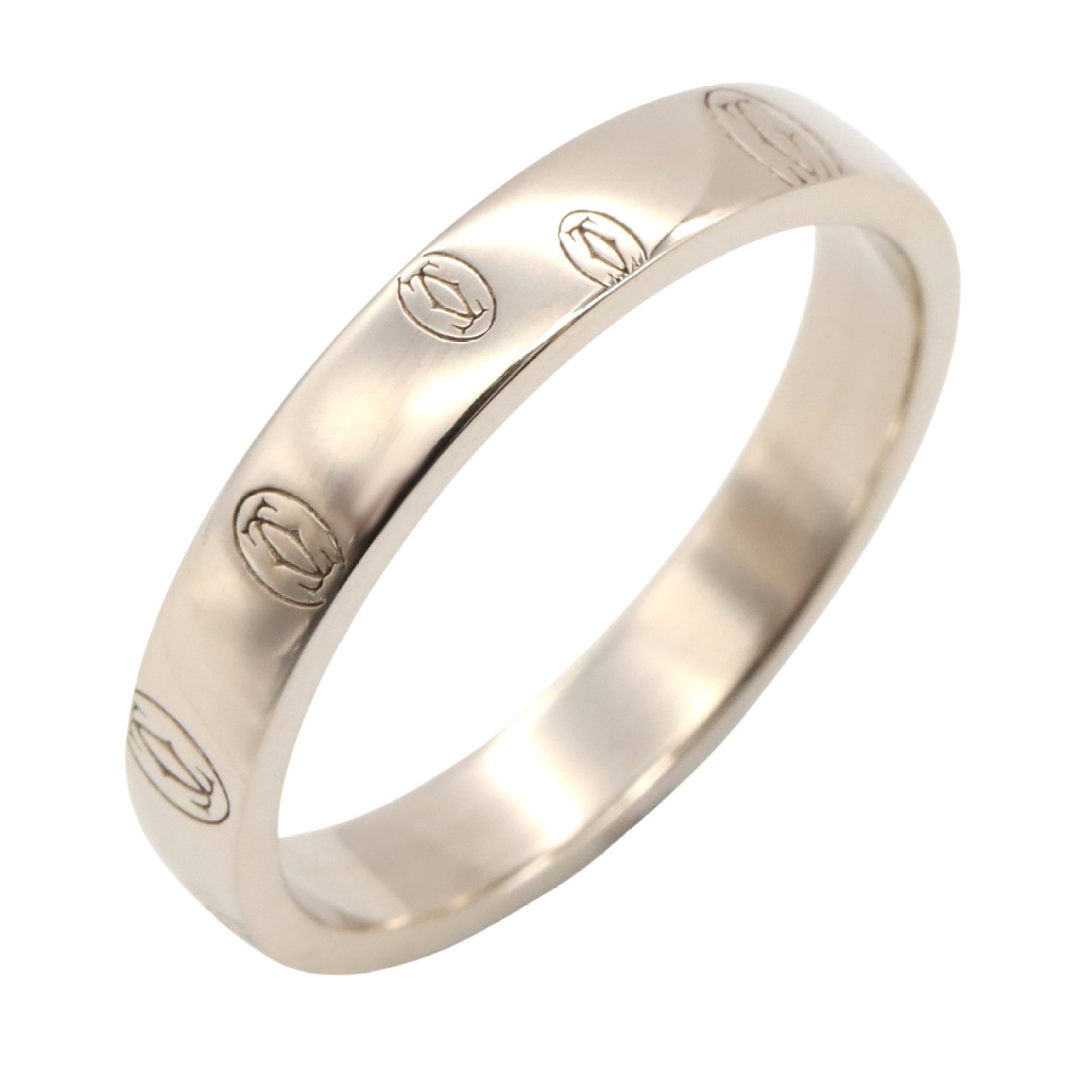Band Ring 18K White Gold