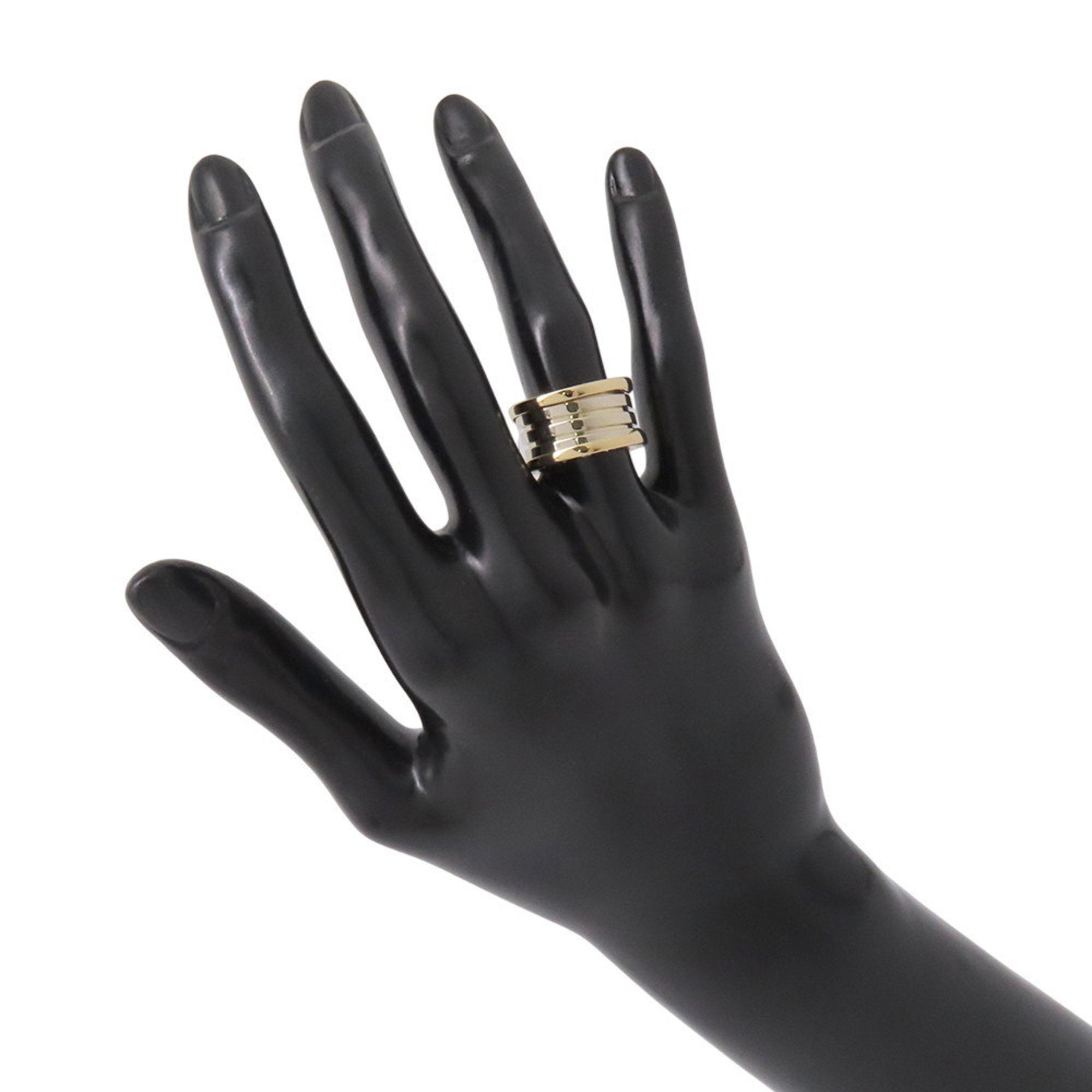 B.Zero1 Ring 18K Yellow Gold and 18K White Gold