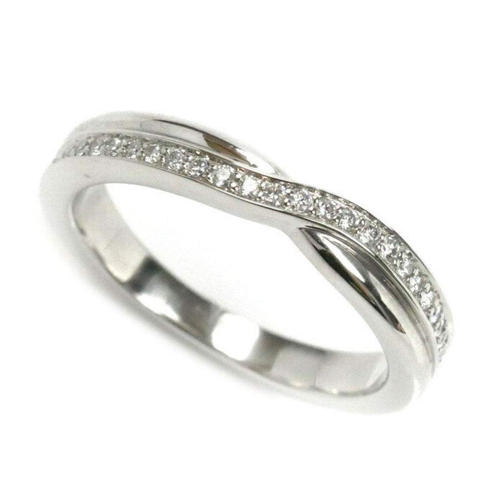 Ring Platinum with Diamond Pavé