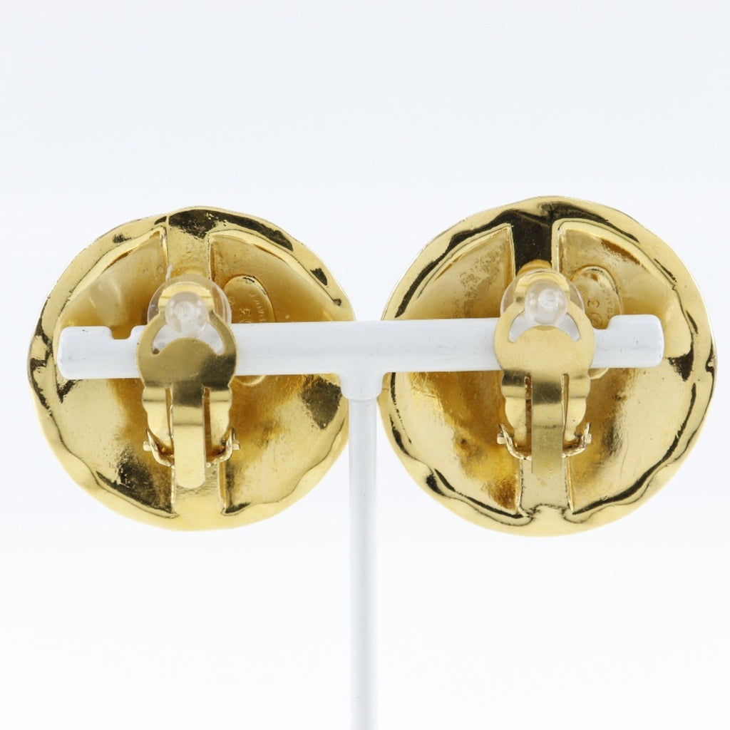 CC Logo Clip-On Earrings Metal