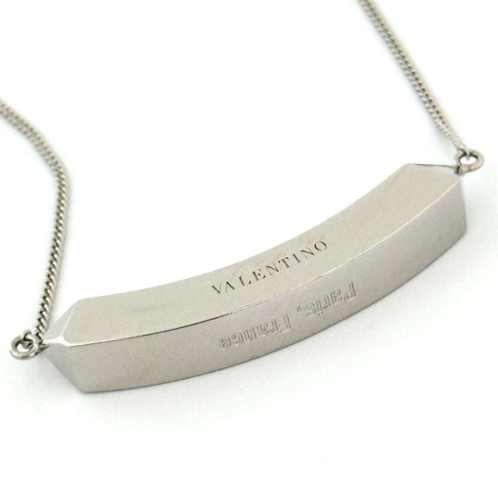 Pendant Necklace Silver Metal