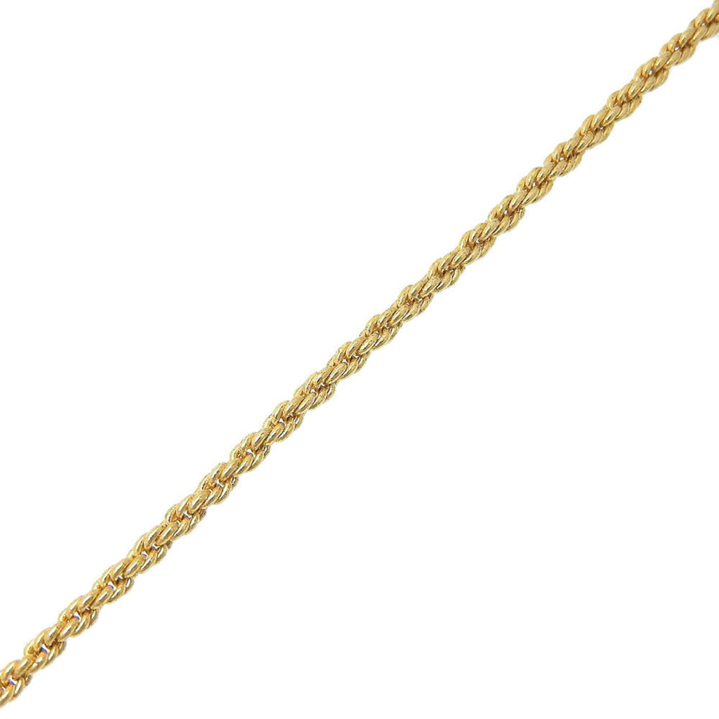Pendant Necklace Gold and Rhinestone
