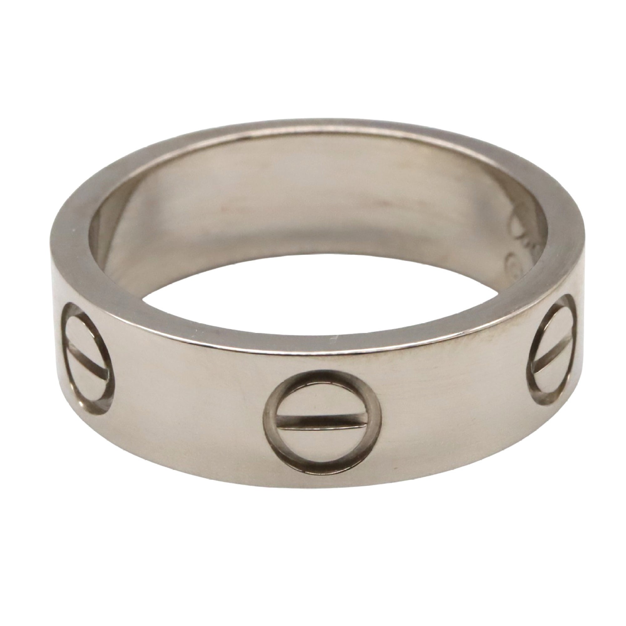 Love Ring 18K White Gold