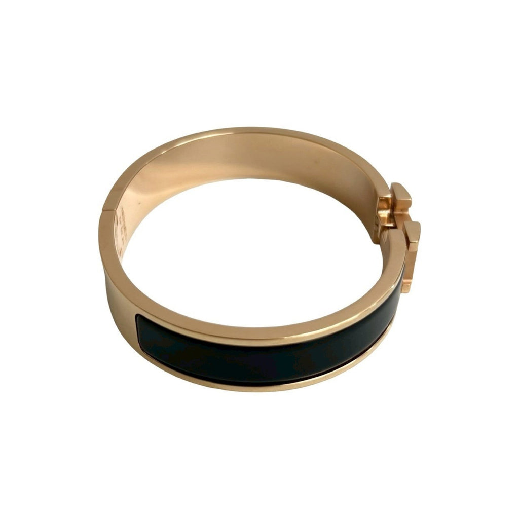 Click H Bracelet Gold Black