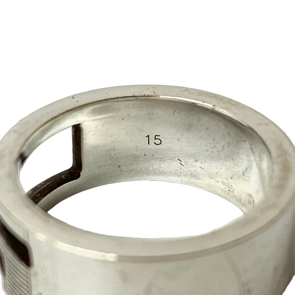 Square G Ring Sterling Silver