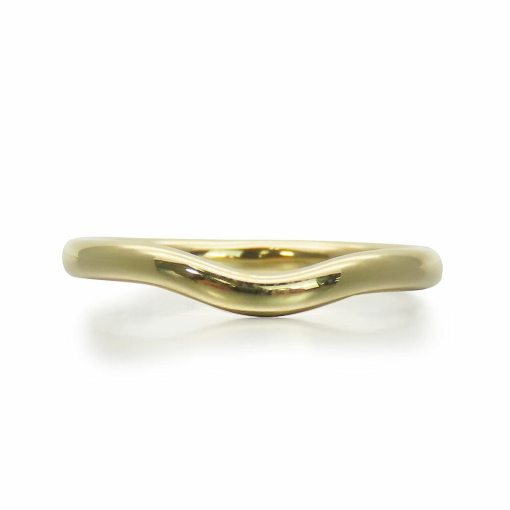 Curved Band Ring 18K Yellow Gold