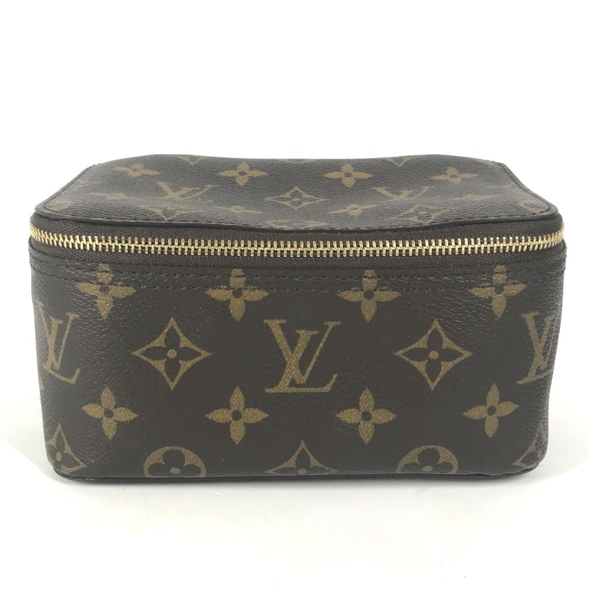 Nice Vanity Case Monogram Canvas Mini