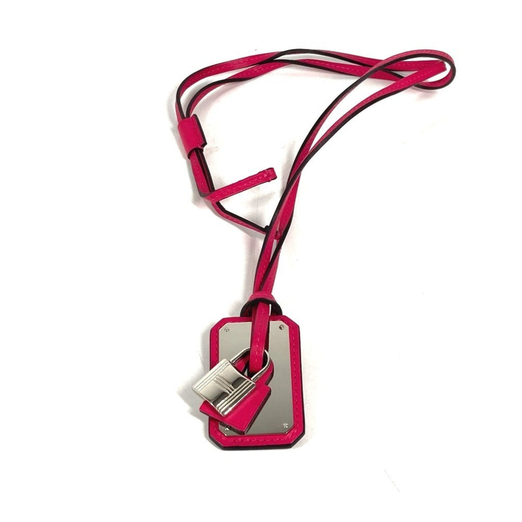 O'Kelly Pendant Necklace Swift Leather Pink