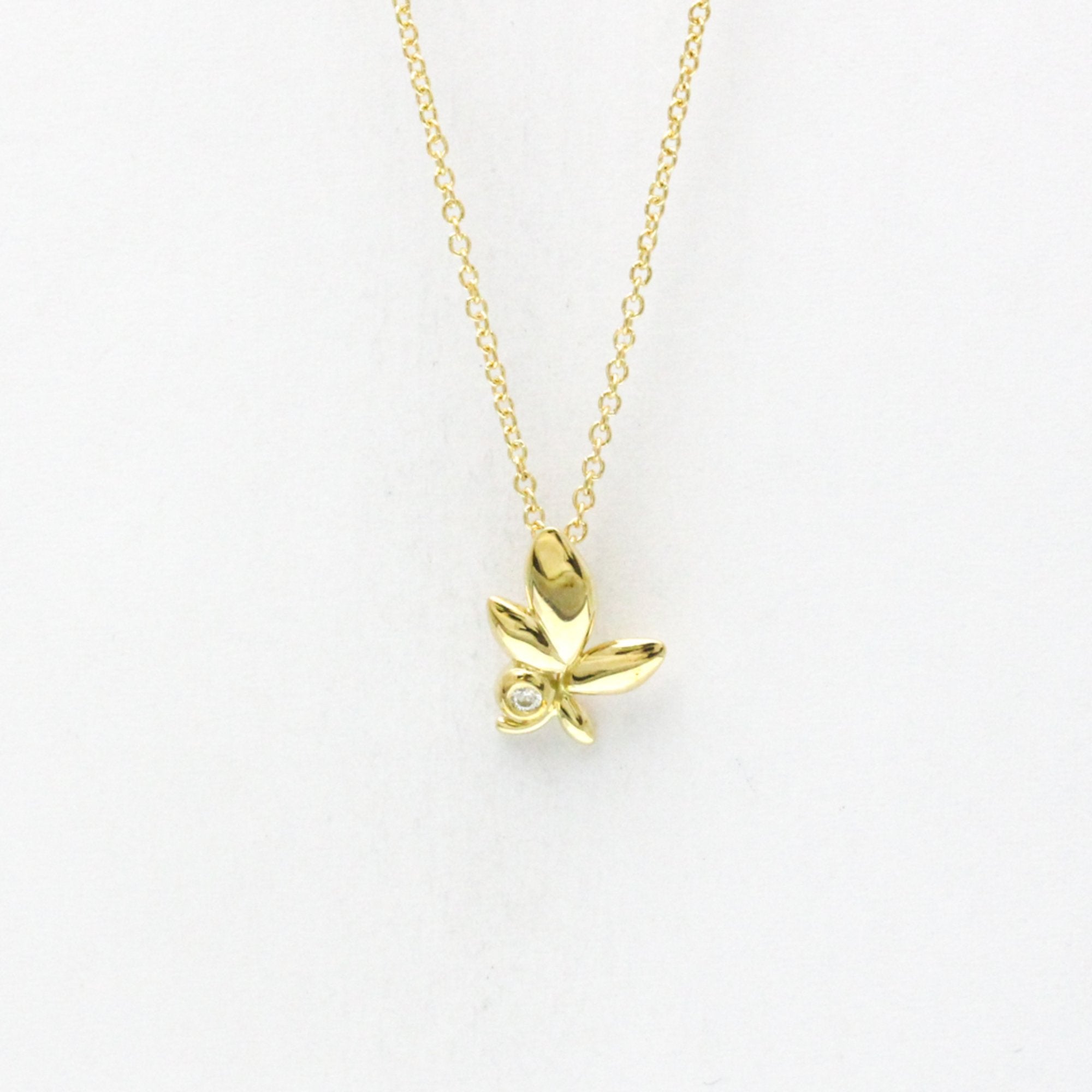 Pendant Necklace 18K Yellow Gold with Diamond