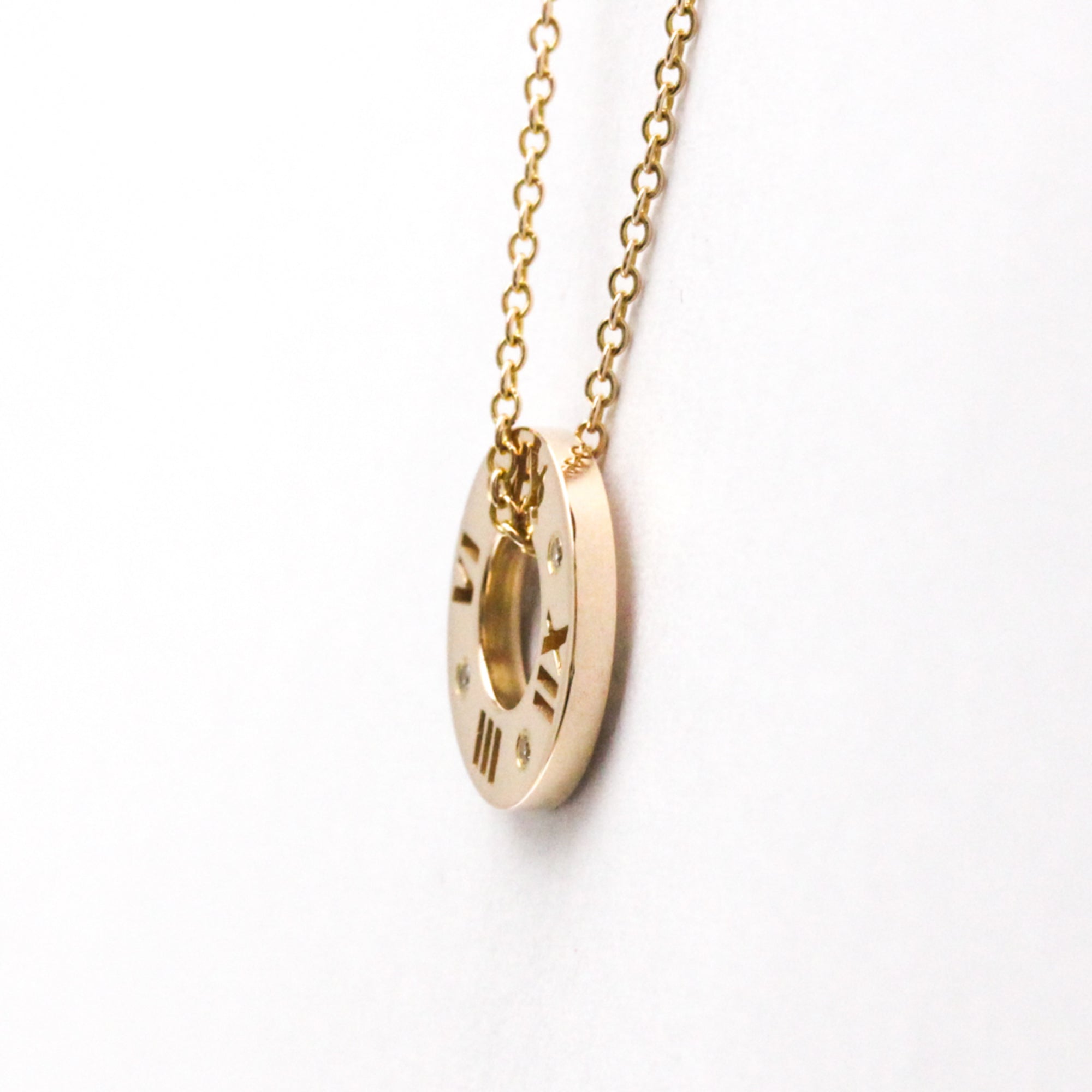 Atlas Pendant Necklace 18K Rose Gold