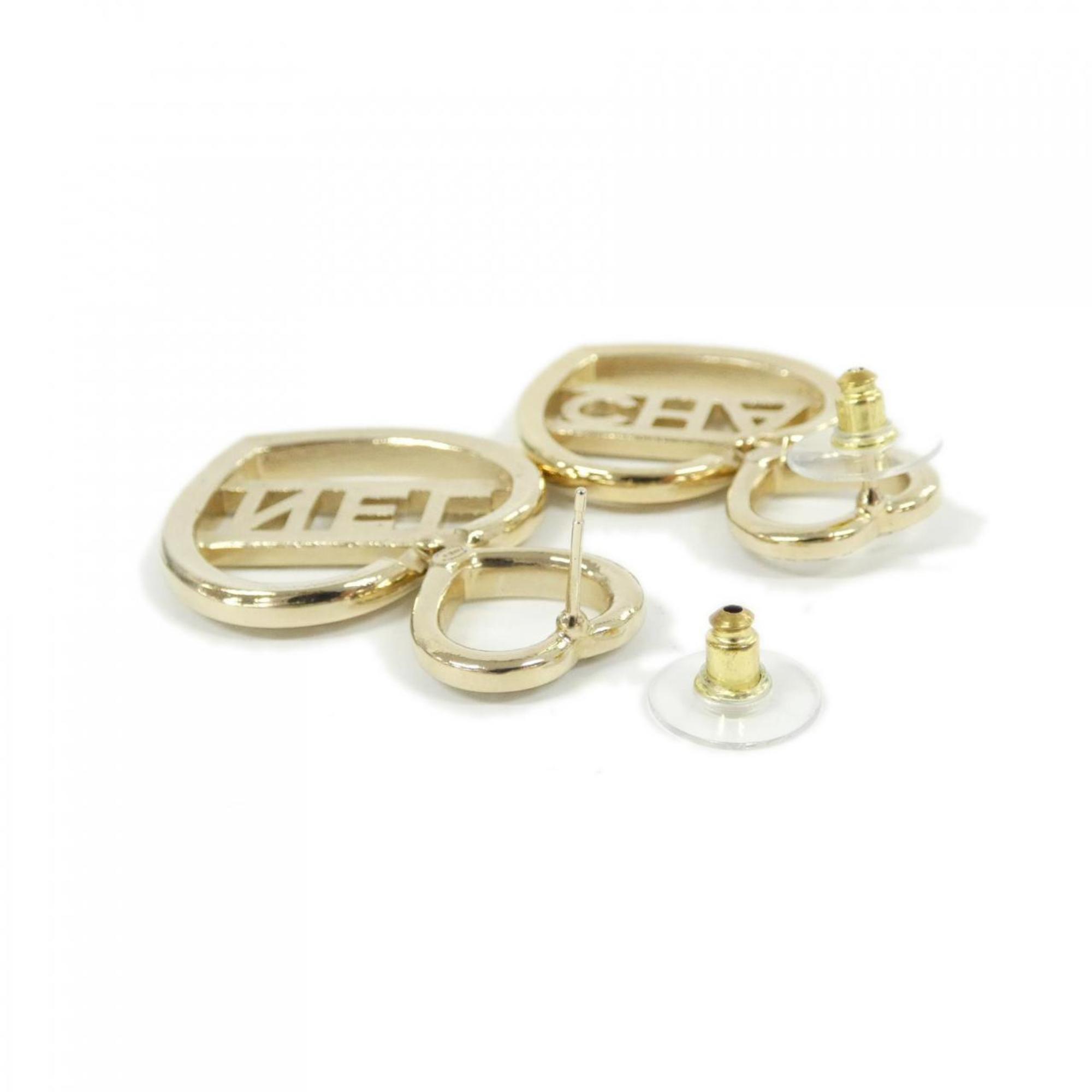 Earrings Gold-Tone Metal